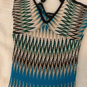 Bebe Stretch Jetset Maxi Dress XS